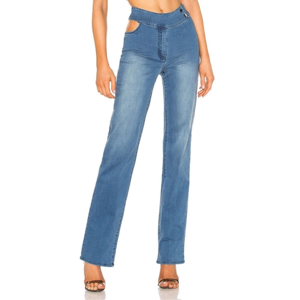 Brand New I.Am.Gia Women's Blue High-Waisted Jeans